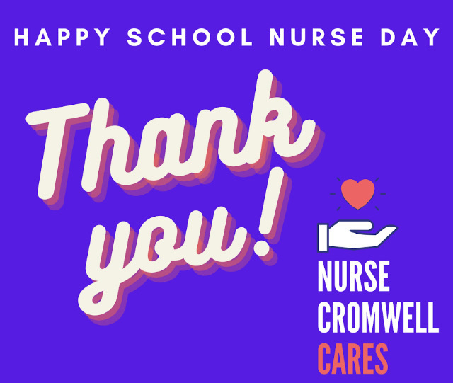 Thank you Nurse Cromwell!